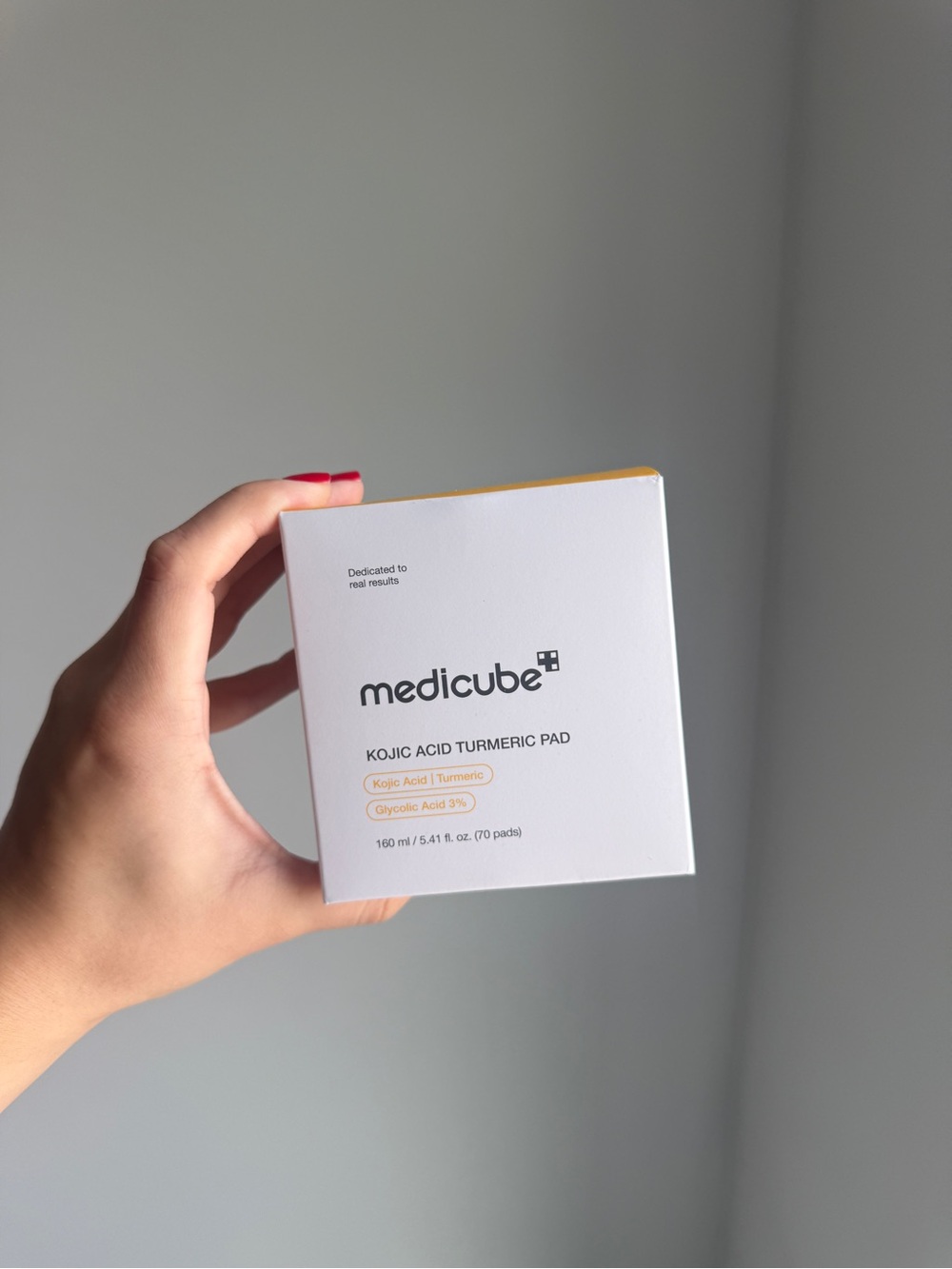 Medicube Kojic Acid Turmeric Pad